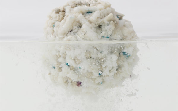 Clean scoop of low-dust tofu cat litter — best cat litter for asthma and sensitive cats in Canada