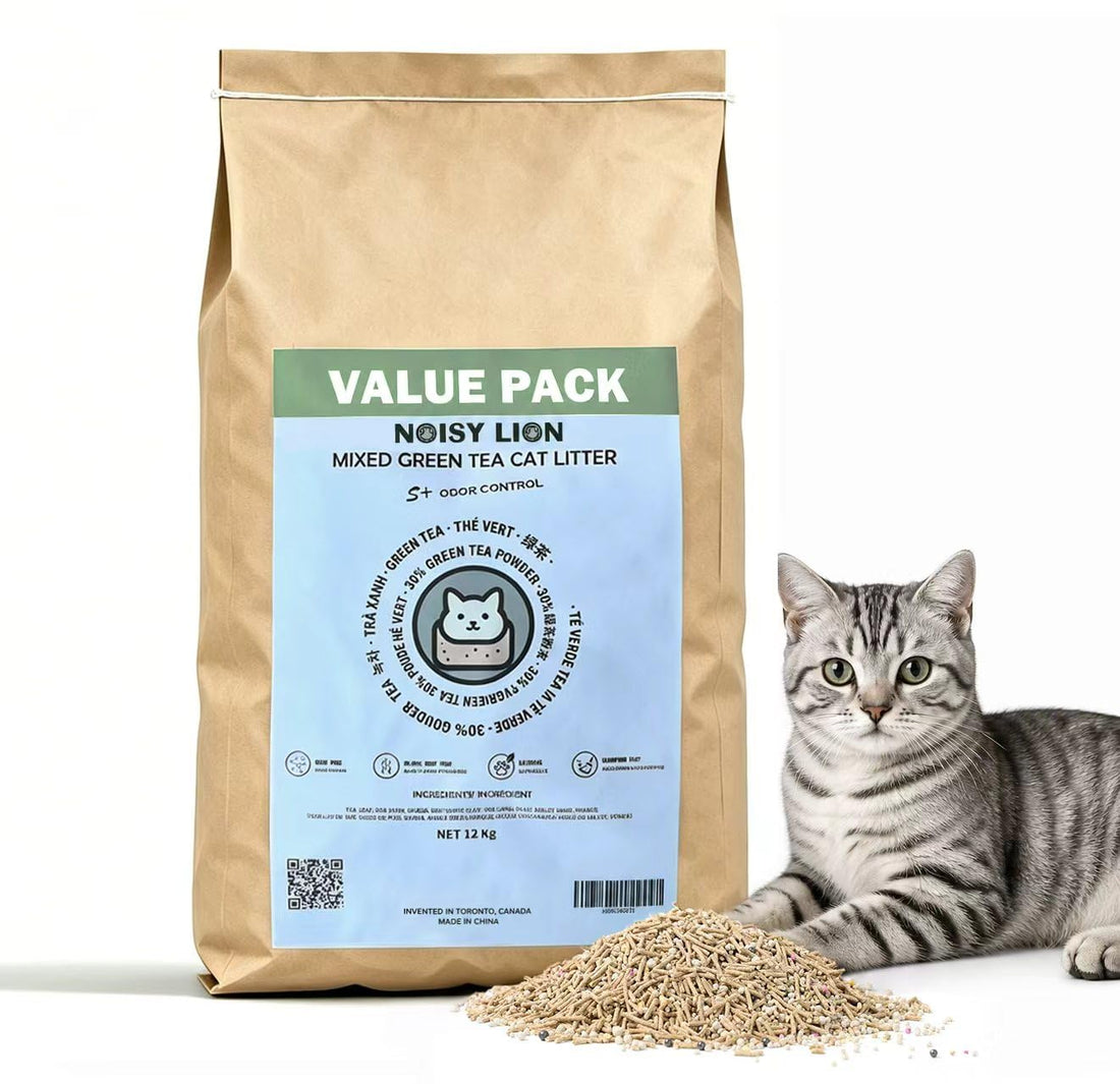 Noisy Lion 12kg Vanilla White Tea Tofu Cat Litter - bulk bag