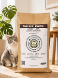 Noisy Lion Cassava cat litter 12 kg value pack kraft bag