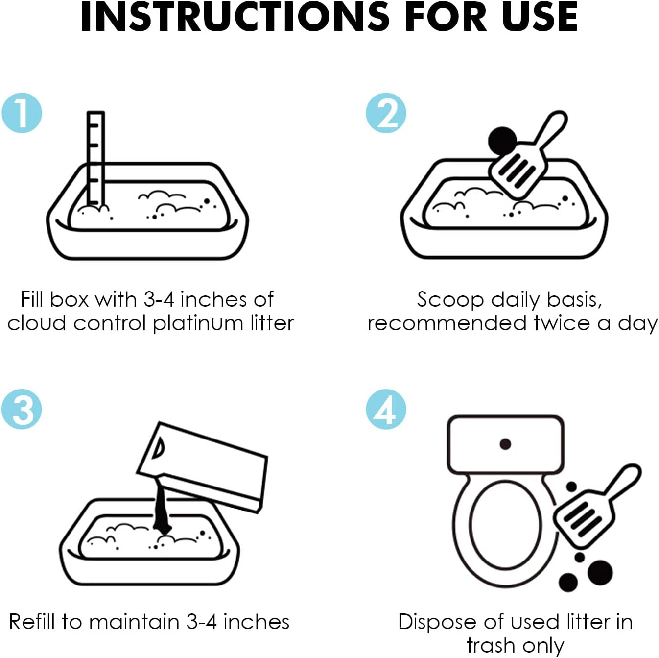 Vanilla Cassava Cat Litter Cubic Pack - Noisylion