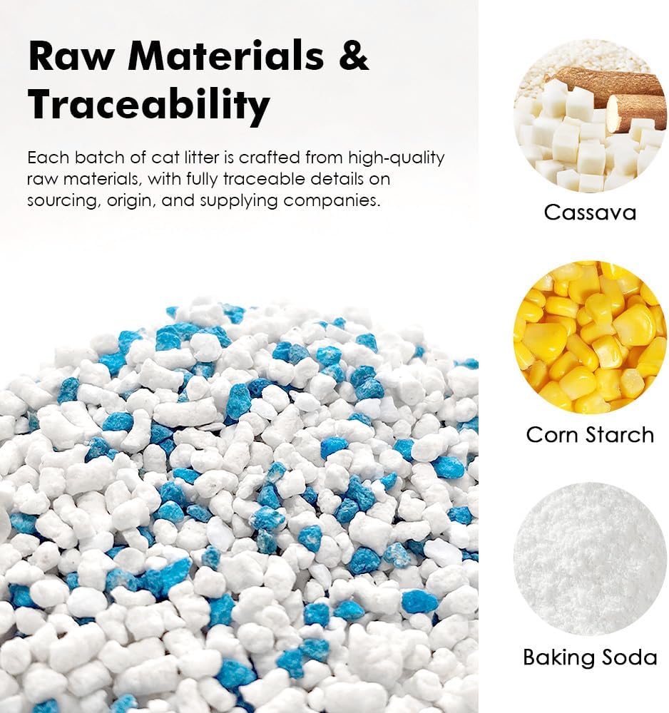Vanilla Cassava Cat Litter Cubic Pack - Noisylion