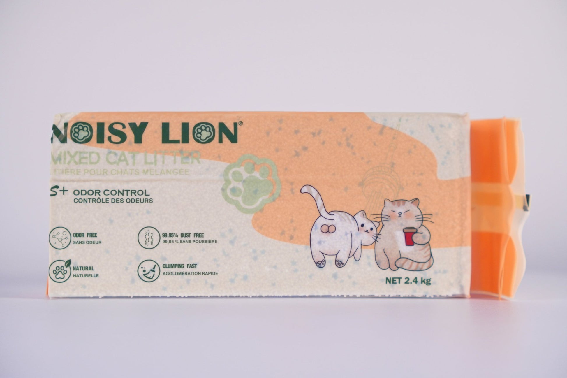 Vanilla Cassava cat litter Canada - pack image