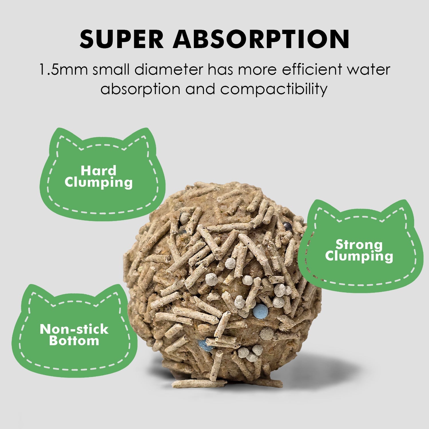 Vanilla White Tea Tofu Cat Litter Cubic Pack - Noisylion