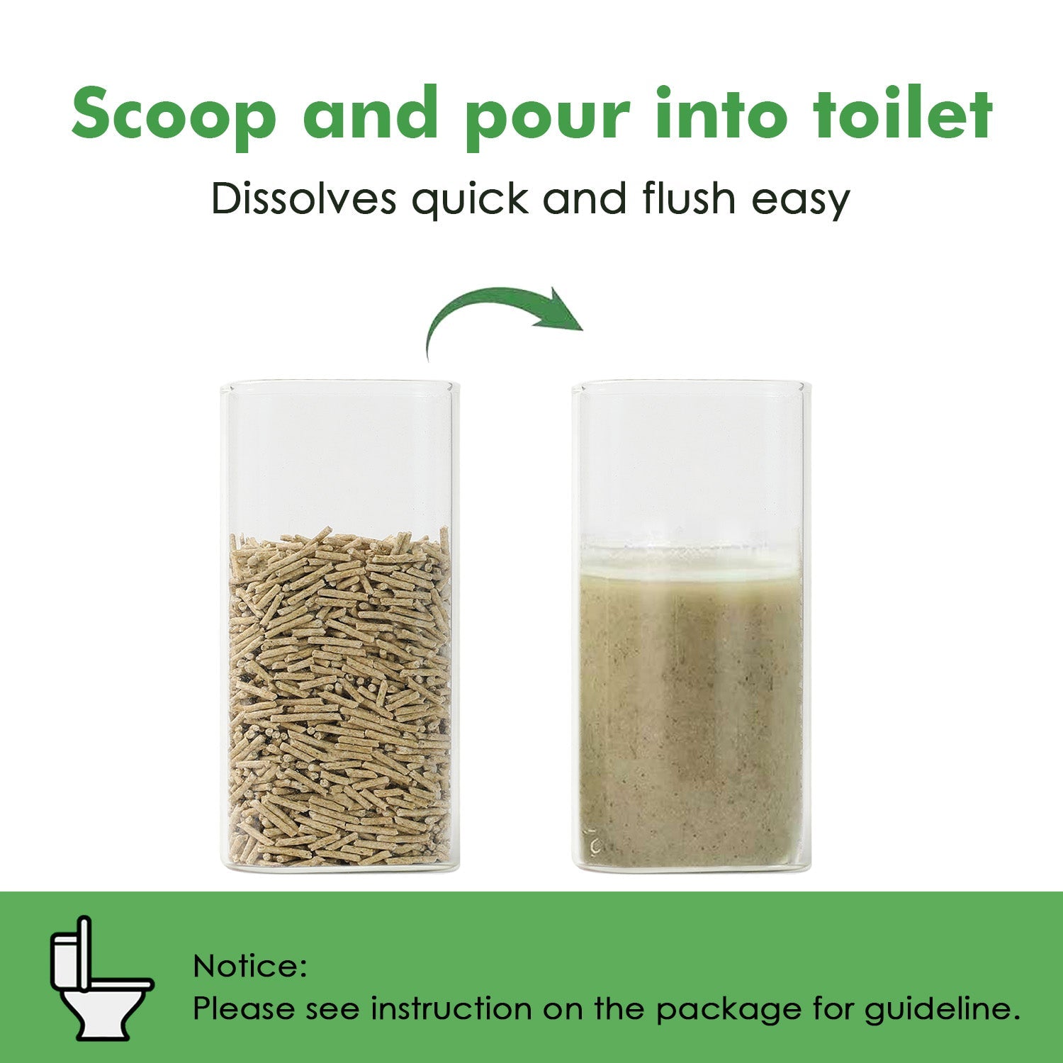 Vanilla White Tea Tofu Cat Litter Cubic Pack - Noisylion