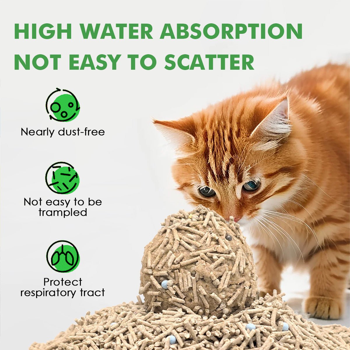 Vanilla White Tea Tofu Cat Litter Cubic Pack - Noisylion