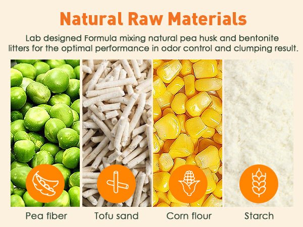 Vanilla White Tea Tofu Cat Litter Cubic Pack - Noisylion