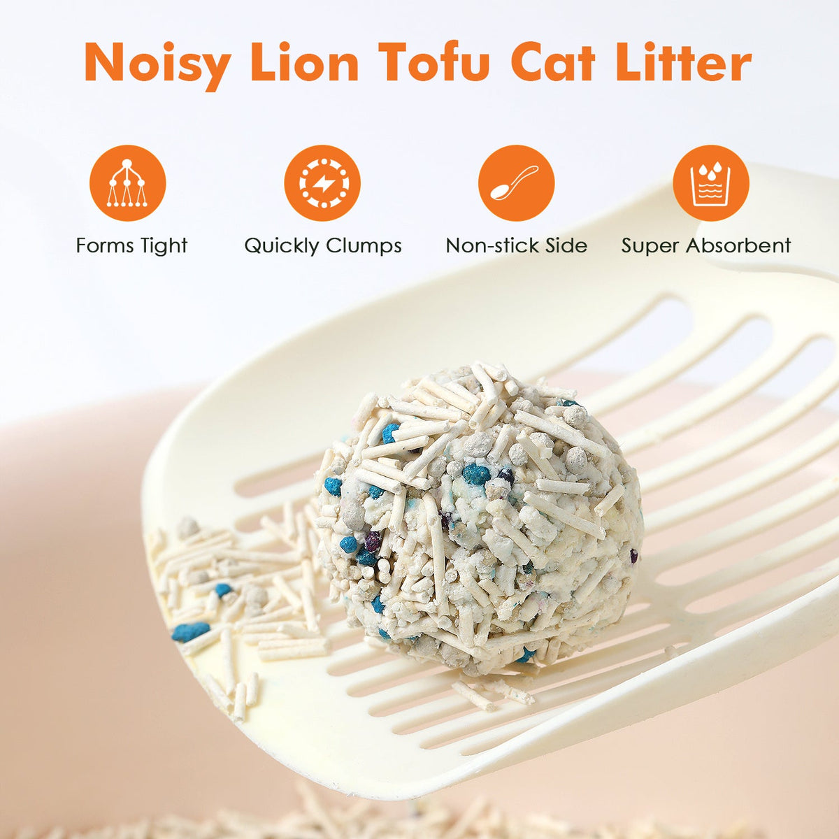 vanilla white‑tea tofu cat litter bag – low‑dust flushable eco‑friendly litter for cats in Canada