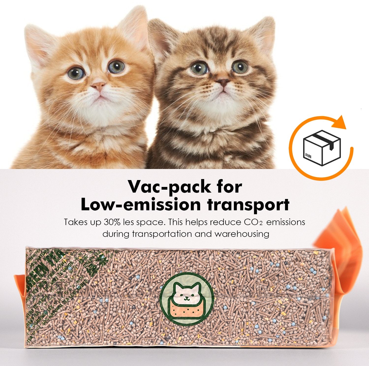 Vanilla White Tea Tofu Cat Litter Cubic Pack - Noisylion