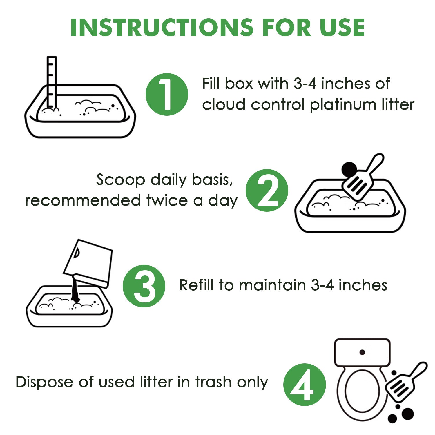 Vanilla White Tea Tofu Cat Litter Cubic Pack - Noisylion