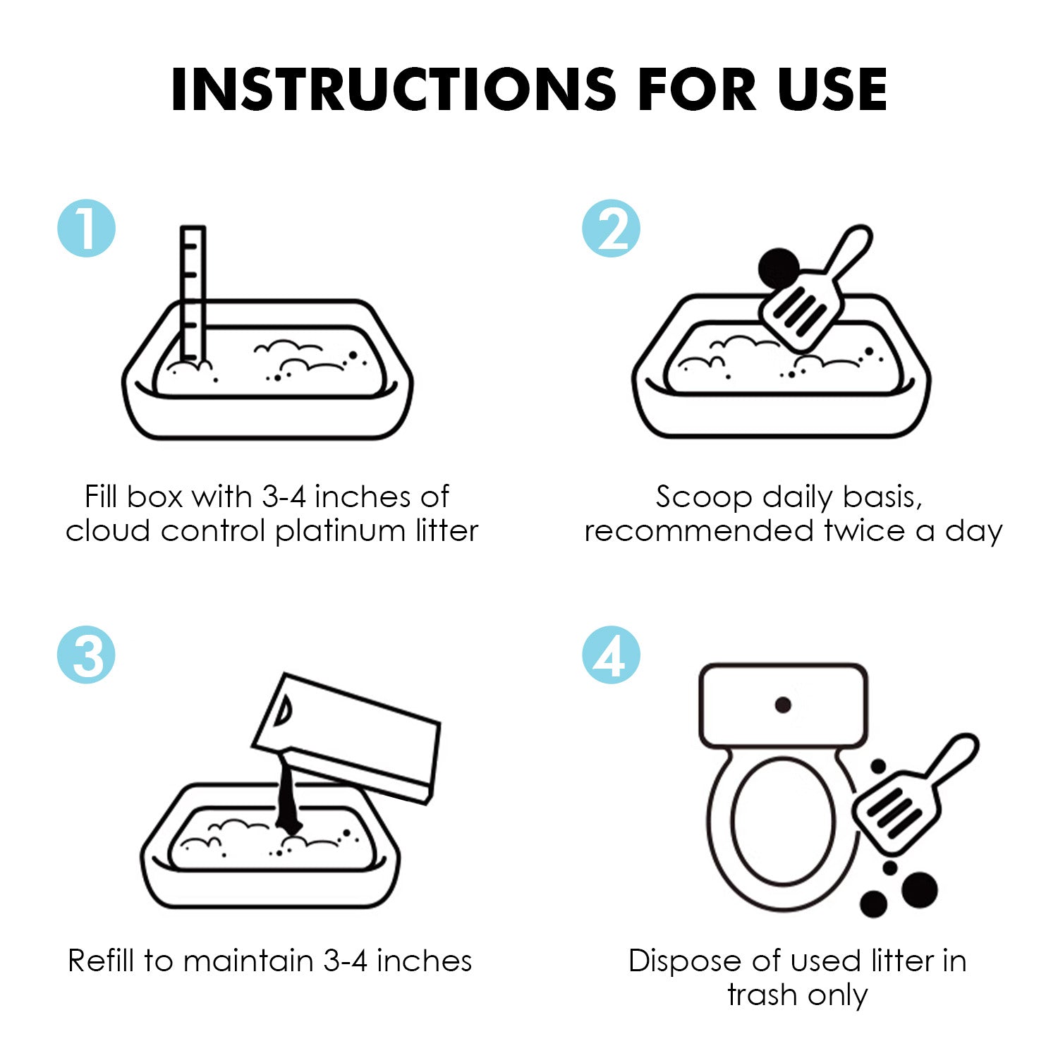 Vanilla White Tea Tofu Cat Litter Cubic Pack - Noisylion