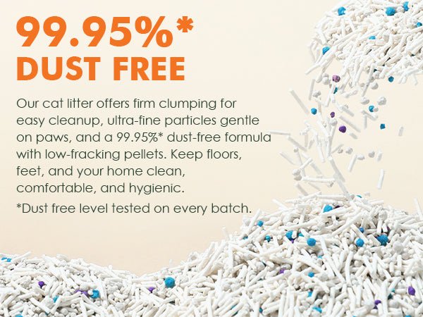 Vanilla White Tea Tofu Cat Litter Cubic Pack - Noisylion